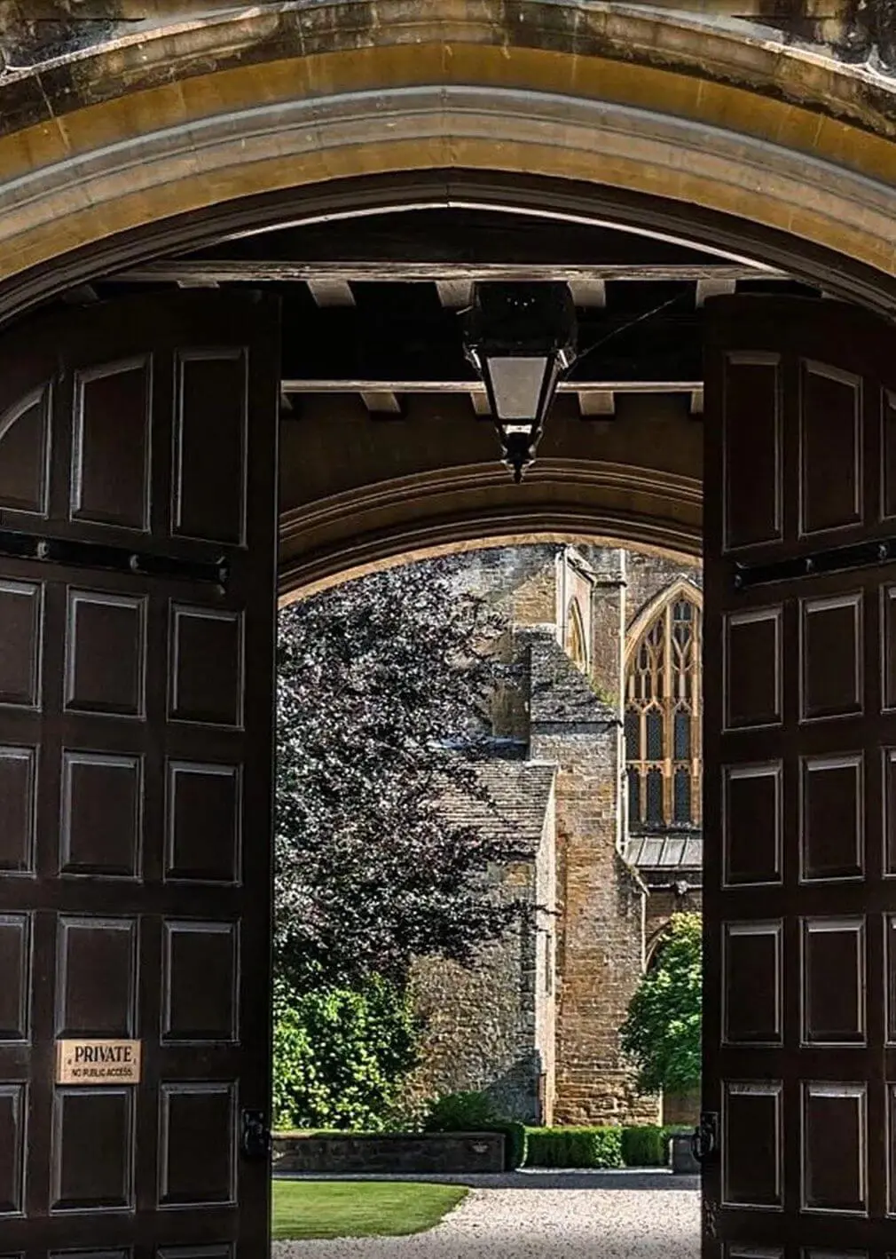 Sherborne School Dorset Campus Doorway