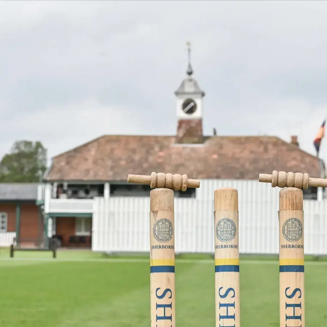 Sherborne School Dorset Campus Cricket Pavilion.