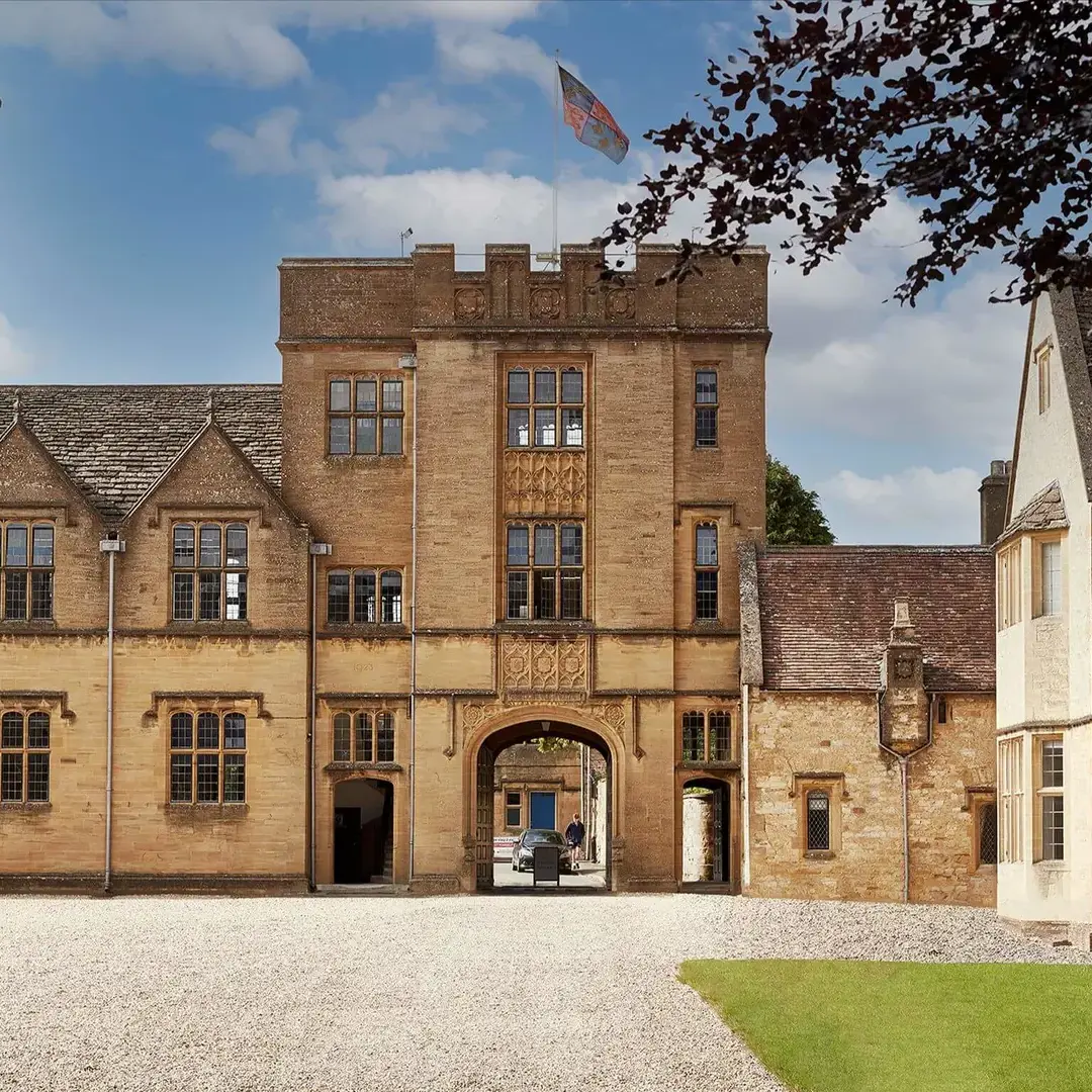 Sherborne School Dorset Campus archway.